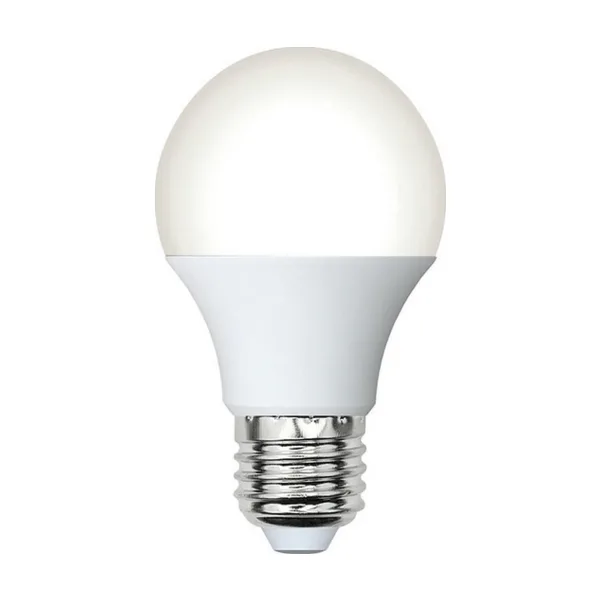 LED-A60-9W/3000K/E27/FR/SLS Лампа светодиодная. Форма A, матовая. Теплый белый свет (3000K). ТМ Volpe