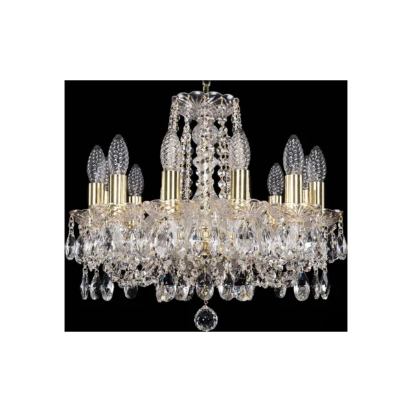Подвесная люстра Bohemia Ivele Crystal 1402 1402/12/141/G