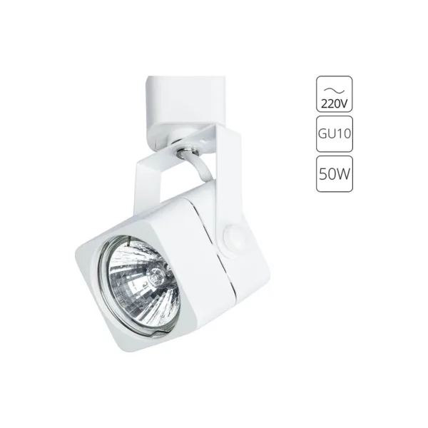 Трековый светильник Arte Lamp Lente A1314PL-1WH