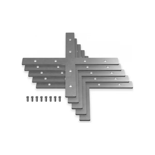 Соединитель угловой X-образный накладной Ambrella Light Profile System GP GP8057