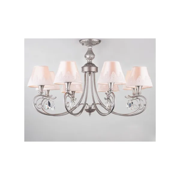 Потолочная люстра Eurosvet Incanto 60069/8 серебро