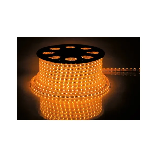 Светодиодная лента Feron LS704 2835, 60 шт/м, 4 Вт/м, 220 В, IP68, жёлтый, 13 мм, 100 м 26240