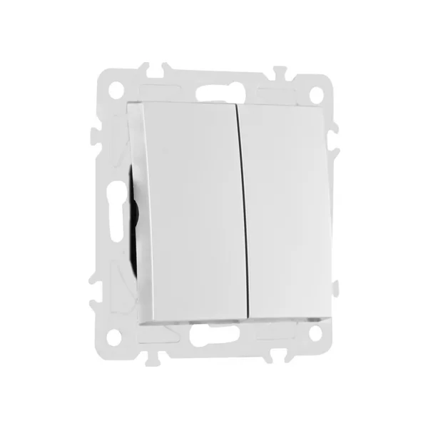 Выключатель Arte Milano Am-206 206.30-2.silver