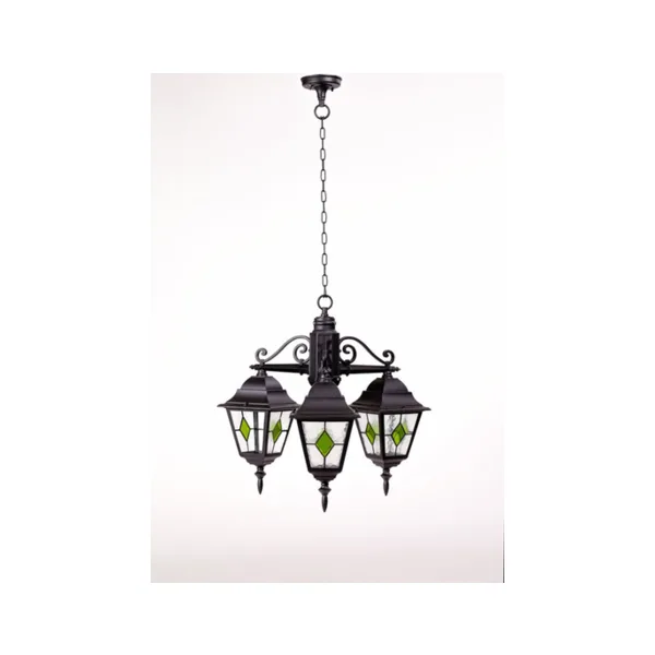 Уличный светильник подвесной QUADRO M lead GLASS 79970MlgG/3 Bl