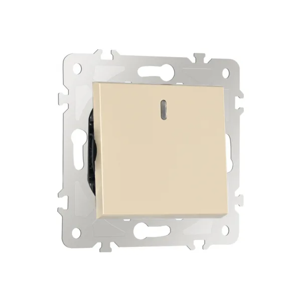 Выключатель Arte Milano Am-203 203.31-1.shampan