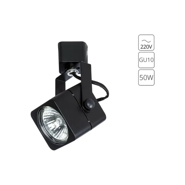 Трековый светильник Arte Lamp Lente A1314PL-1BK