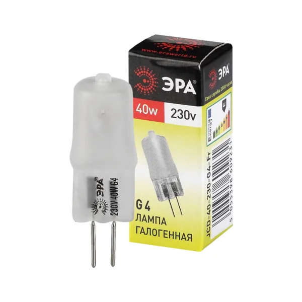 Лампочка галогеновая G4-JCD-40W-230V-FR G4-JCD-40W-230V-FR