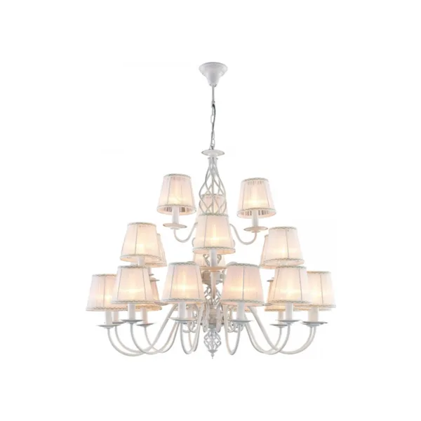Люстра многоярусная Ровена Белый CL427250 Citilux
