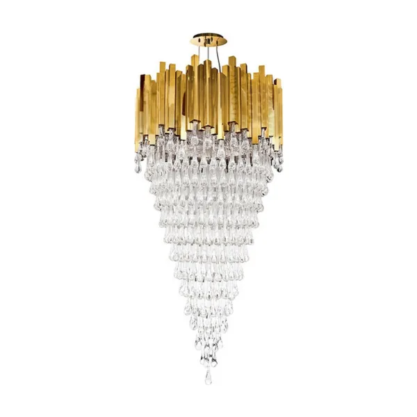 Люстра каскадная Delight Collection Trump KM0988P-26 gold
