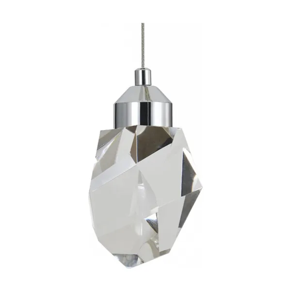 Подвесной светильник Indigo Cristallo 12053/1P Chrome