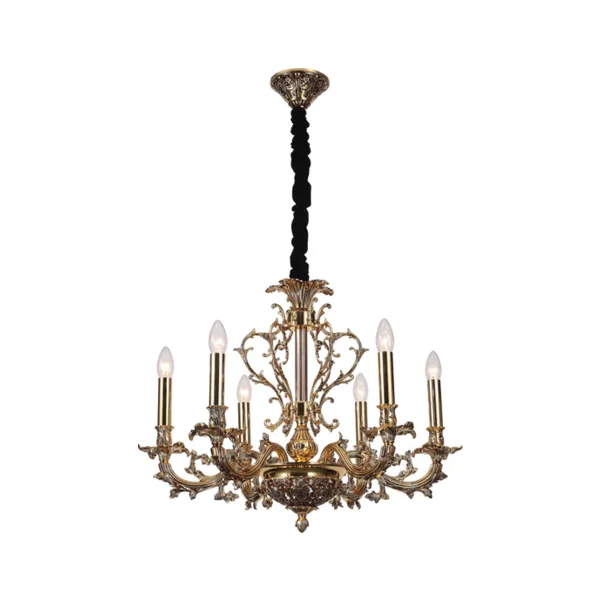 Подвесная люстра Lucia Tucci Firrnze FIRENZE 1780.6 antique gold