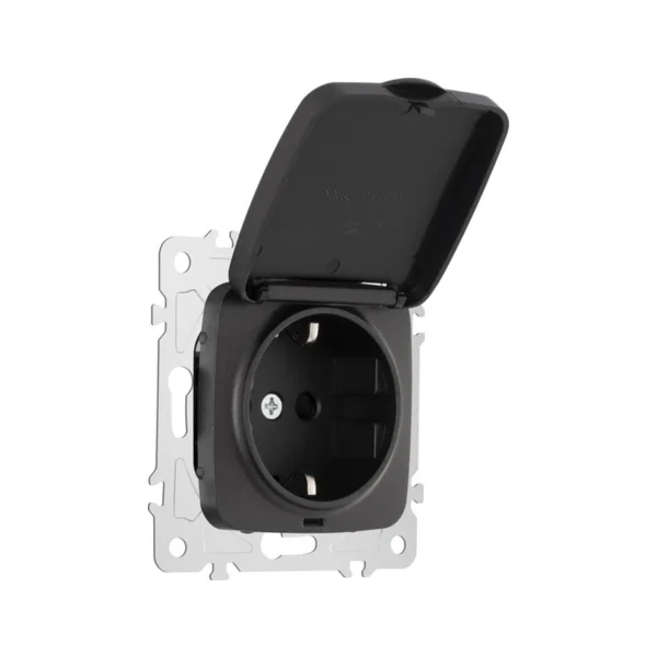 Розетка Arte Milano Am-205 205.41-1.black