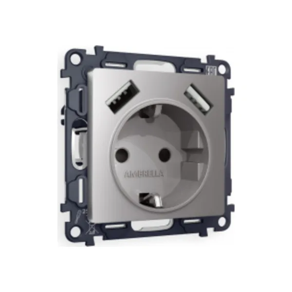 Розетка Ambrella Volt ALFA MA509010