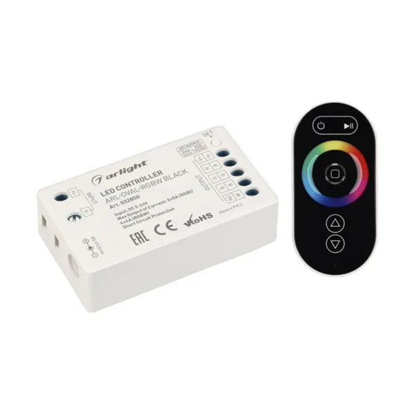 Контроллер для светодиодной RGB/RGBW ленты (ШИМ) с пультом Arlight 032850