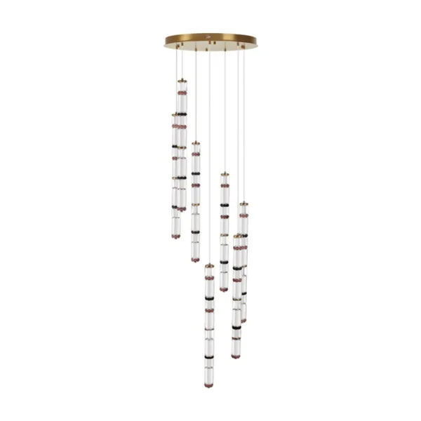 Люстра каскадная Odeon Light EXCLUSIVE Collier 5455/210L