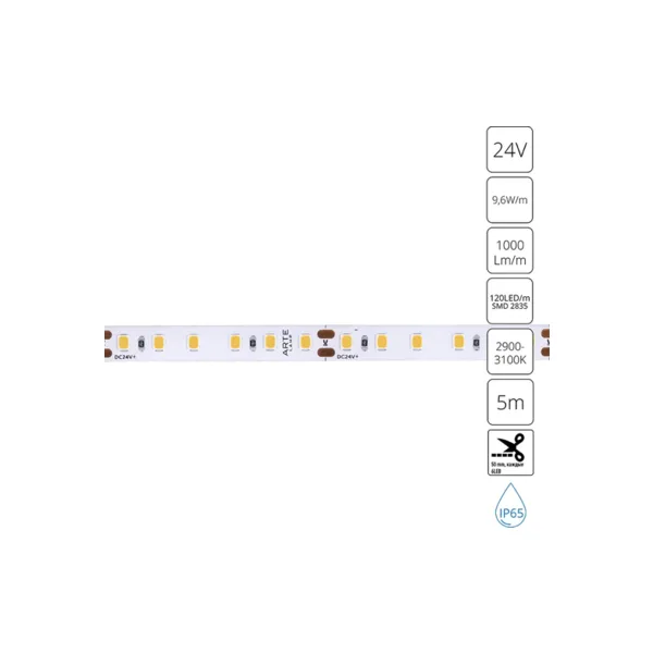 Светодиодная лента Arte Lamp Aqua Tape A2412008-04-3K