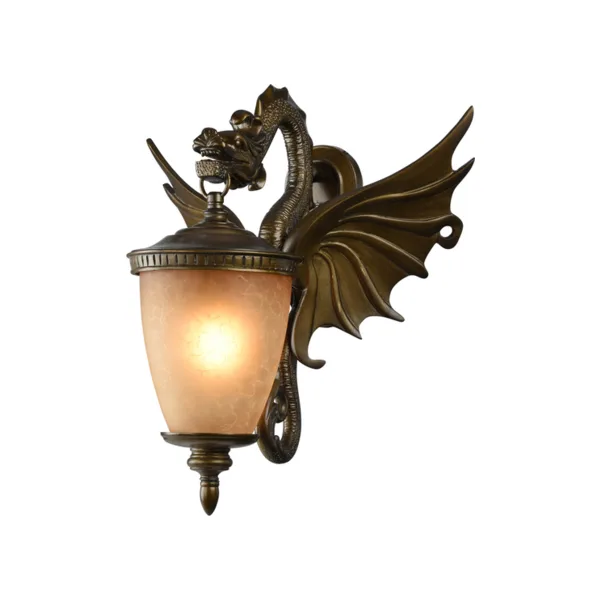 Настенный фонарь уличный Dragon 1717-1W