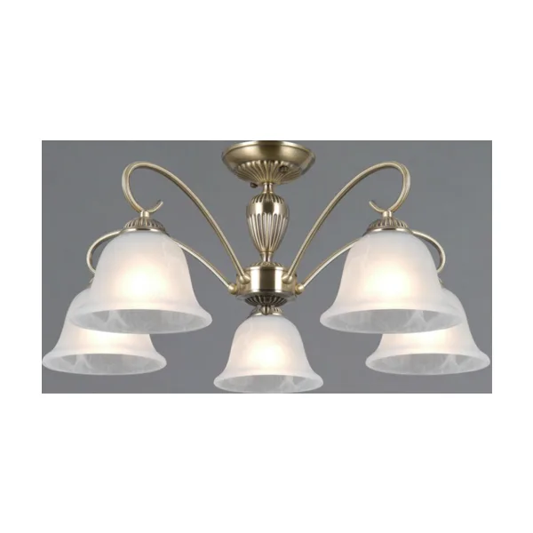 Потолочная люстра ILLUMICO IL0696-5ASQ-25 AB AREZZO