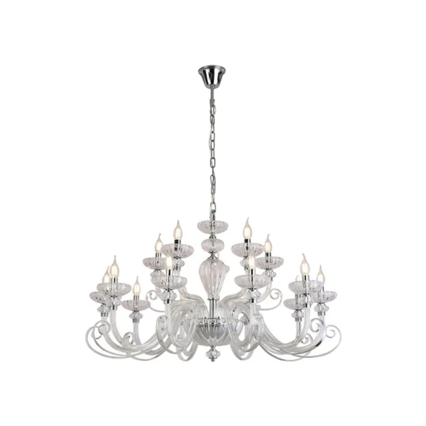 Подвесная люстра Annette 8620+5/C chrome clear