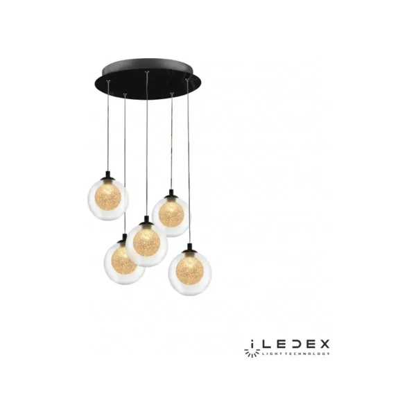 Светильник подвесной ILedex Oblivion C4457-5R CR