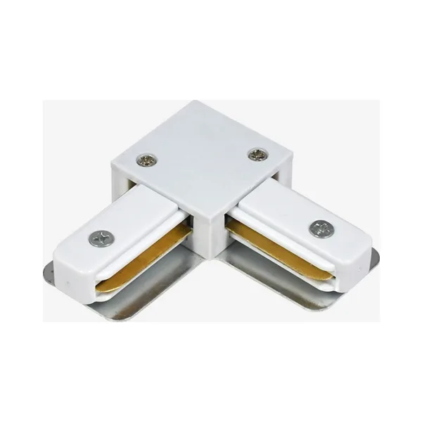 Соединитель угловой L-образный для треков Hesby Lighting Skylite 0030
