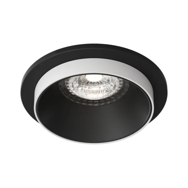 Точечный встраиваемый светильник Denkirs DK2400-BK
