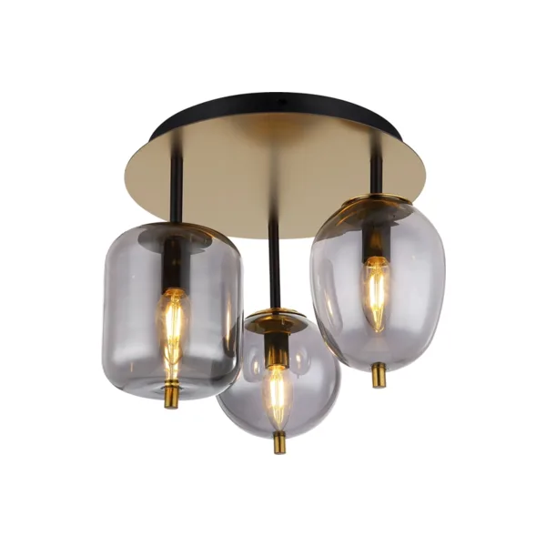 Потолочная люстра Броктон Lussole LOFT LSP-8730