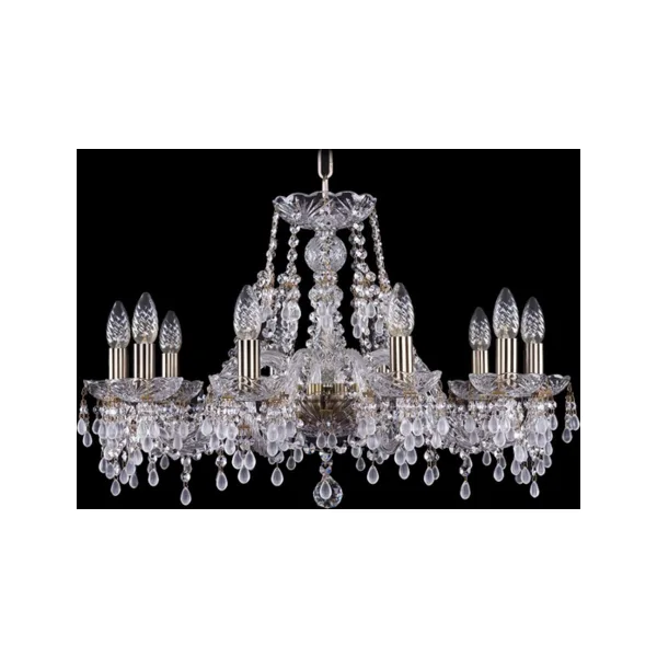 Подвесная люстра Bohemia Ivele Crystal 1410 1410/10/240/Pa/V0300