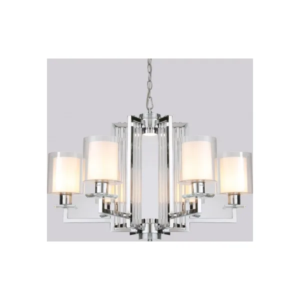Подвесная люстра iLamp King RM6201-6 CR+CL