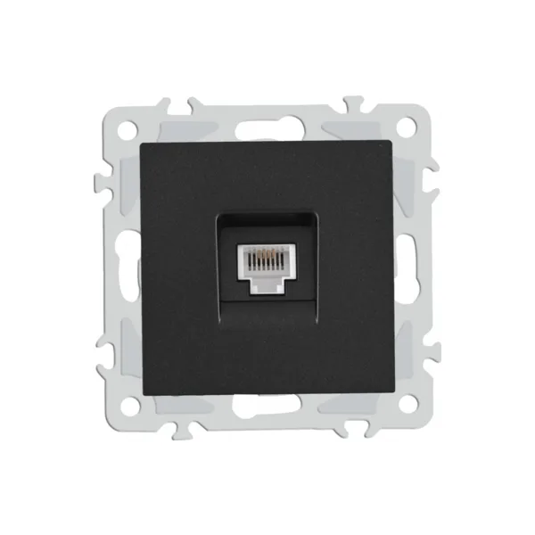Розетка Arte Milano Am-206 206.51-1.black