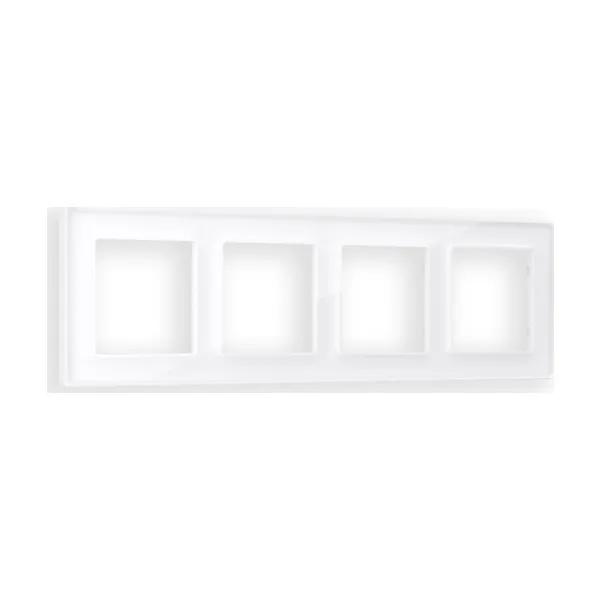 Рамка Ambrella Volt Platos Стекло натуральное AF380104