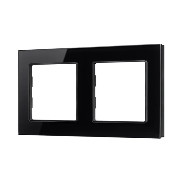 Рамка Arlight FRM-GLARE-GS-2-BK 043797