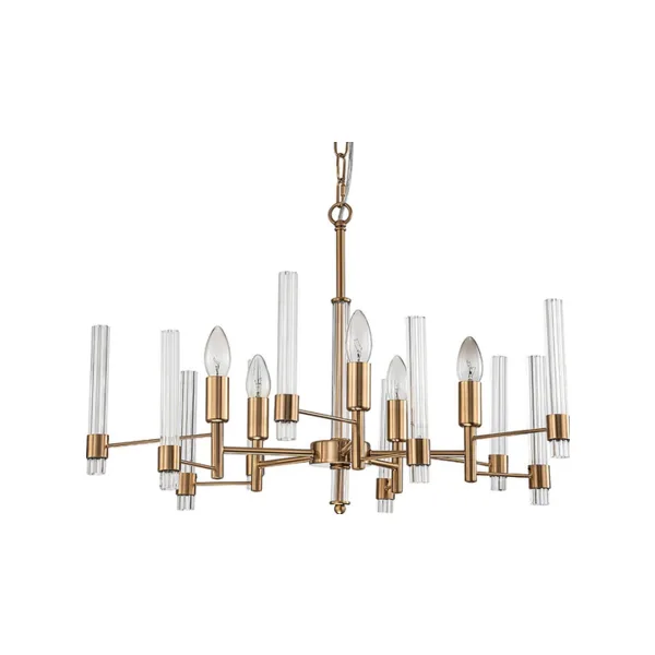 Подвесная люстра Indigo Favara 11040/5P Brass