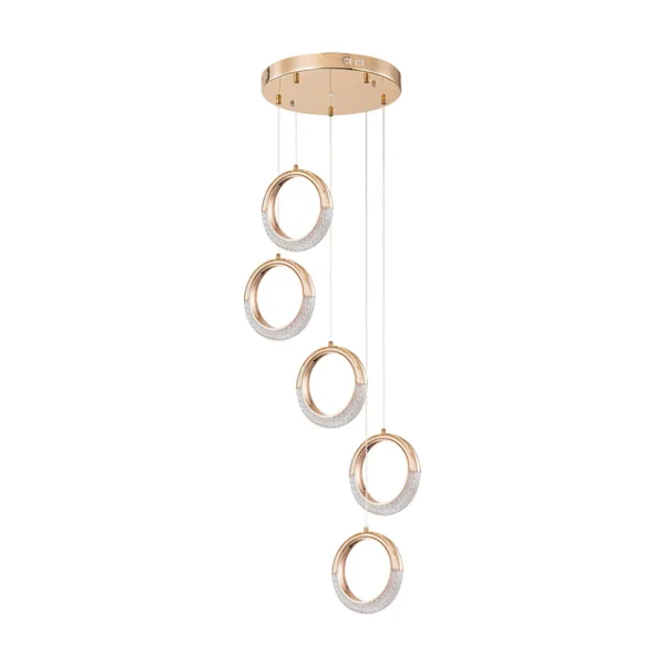 Люстра каскадная Arte Lamp Montana A7777SP-5GO