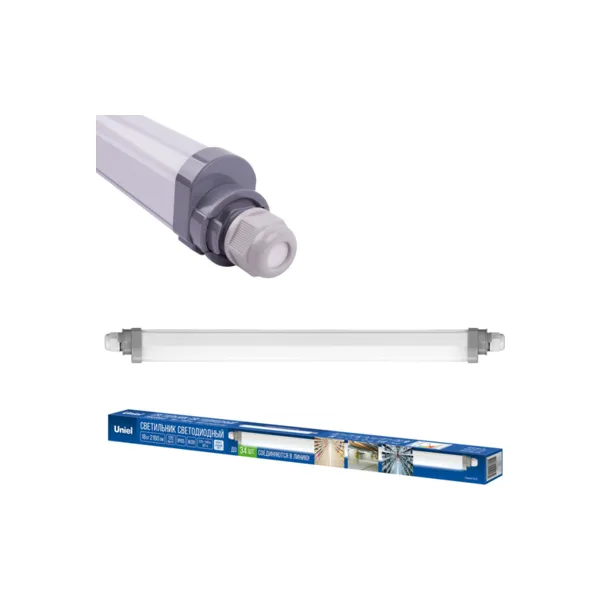 Настенно-потолочный светильник ULO ULO-T20-18W/6500K/L60 IP65 GREY LINKABLE