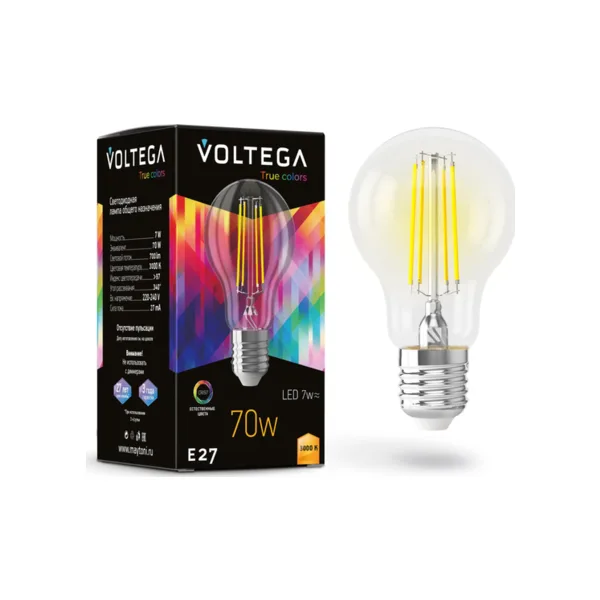 Лампочка светодиодная General purpose bulb E27 7W High CRI 7217