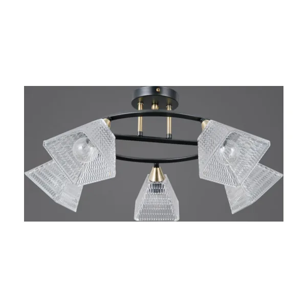 Потолочная люстра ILLUMICO IL0850-5CSQ-25BKAB ELITE