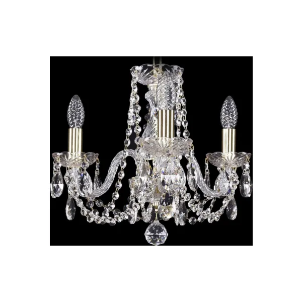 Подвесная люстра Bohemia Ivele Crystal 1402 1402/3/141/G