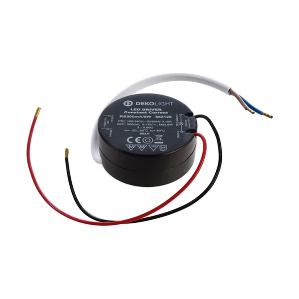Блок питания ROUND, RS500mA/8W Deko-Light Eingangsspannung 862128