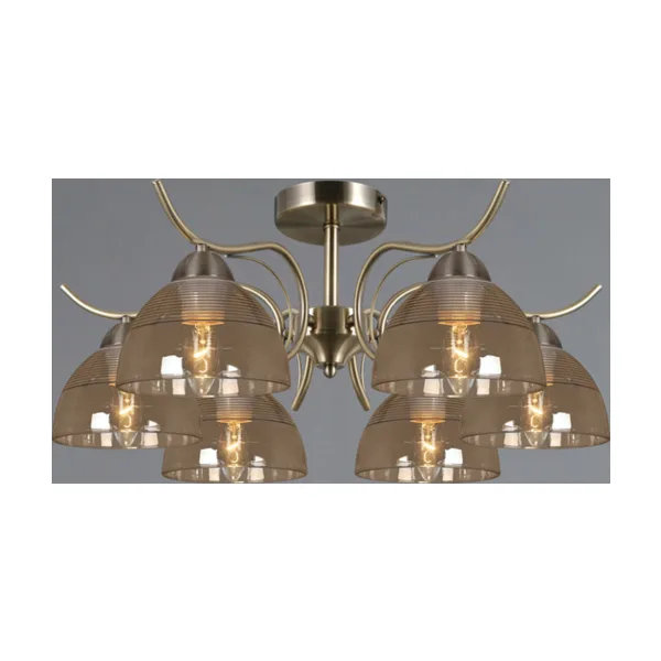 Потолочная люстра ILLUMICO IL0733-6CSQ-25 AB AREZZO