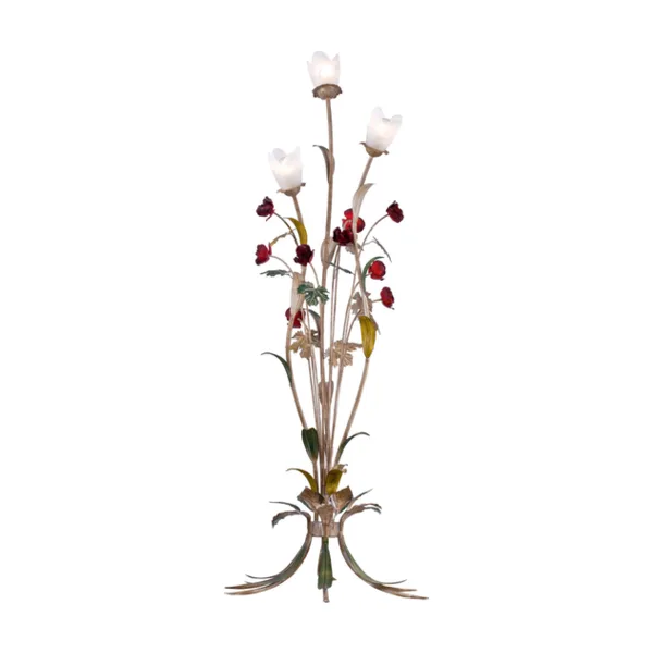 Торшер с цветочками Lucia Tucci FIORI Fiori di rose F1760.3