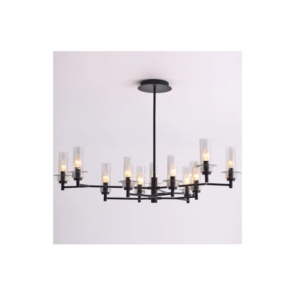 Люстра на штанге ILLUMICO IL2216-12PLS-24 HIGHBALL