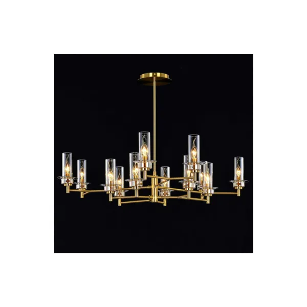 Люстра на штанге ILLUMICO IL5216-12PLS-24 HIGHBALL