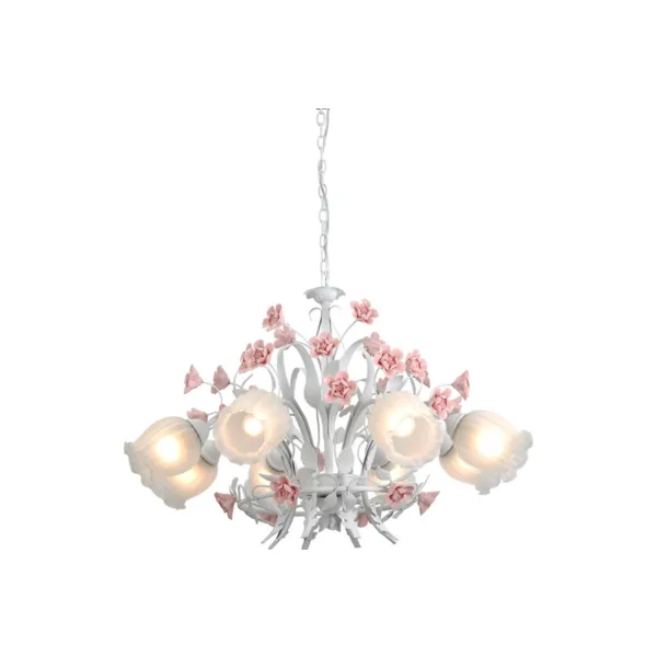 Люстра подвесная с цветочками Lucia Tucci FIORI Fiori di rose 106.8