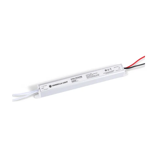 Блок питания ультратонкий для светодиодной ленты 12V 24W Ambrella LED Driver 12V GS8602