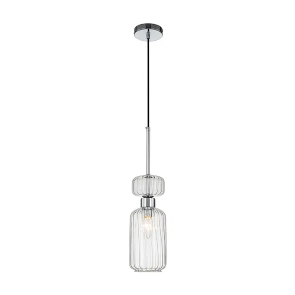 Светильник подвесной Escada Gloss 1141/1S Chrome/Clear