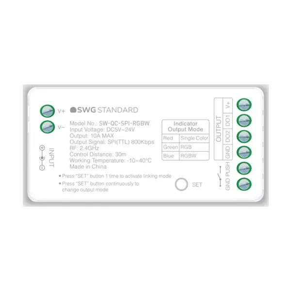 Контроллер Quick Control SW-QC-SPI-RGBW
