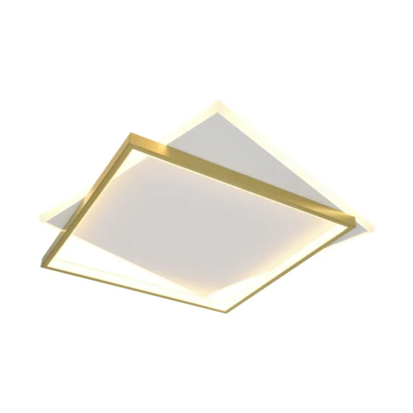 Потолочный светильник ЭРА Lima CLL-1-82-RC WH+GD