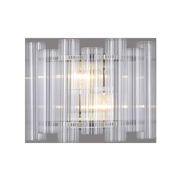 Бра настенное ILLUMICO IL0686-2WSQ-24 AB LYRA