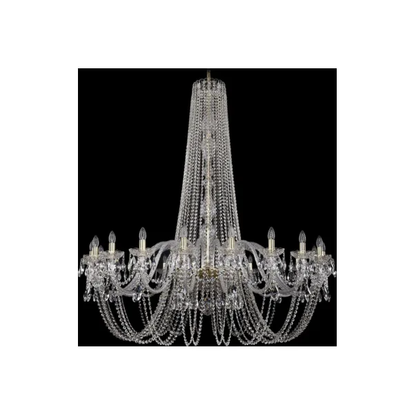 Подвесная люстра Bohemia Ivele Crystal 1402 1402/20/530/h-164/G
